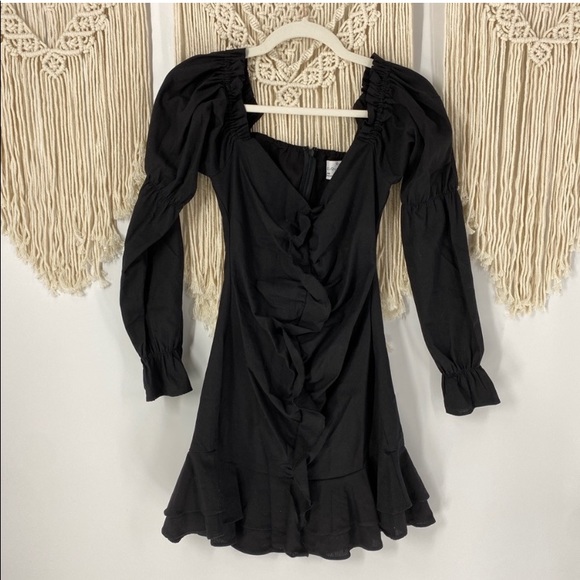 Seven wonders black mini dress - Picture 3 of 3